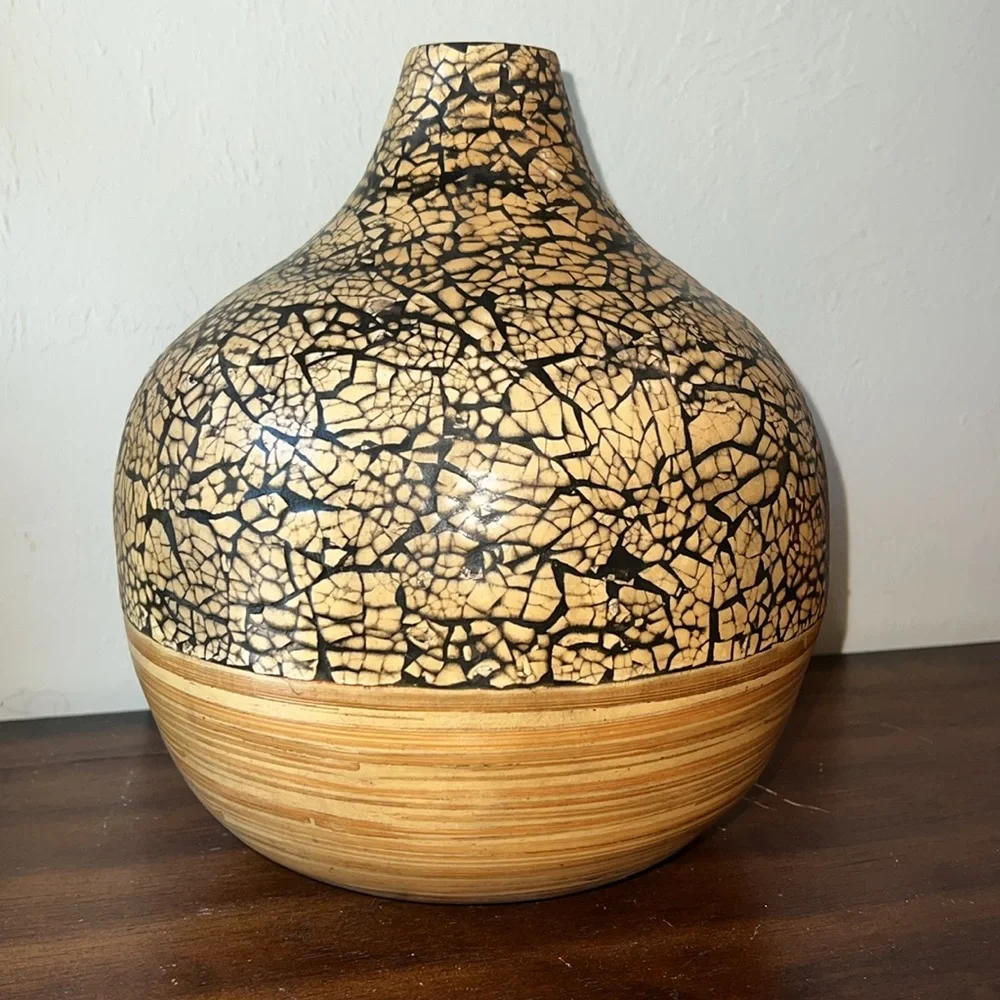 Pier 1 Bamboo Vase